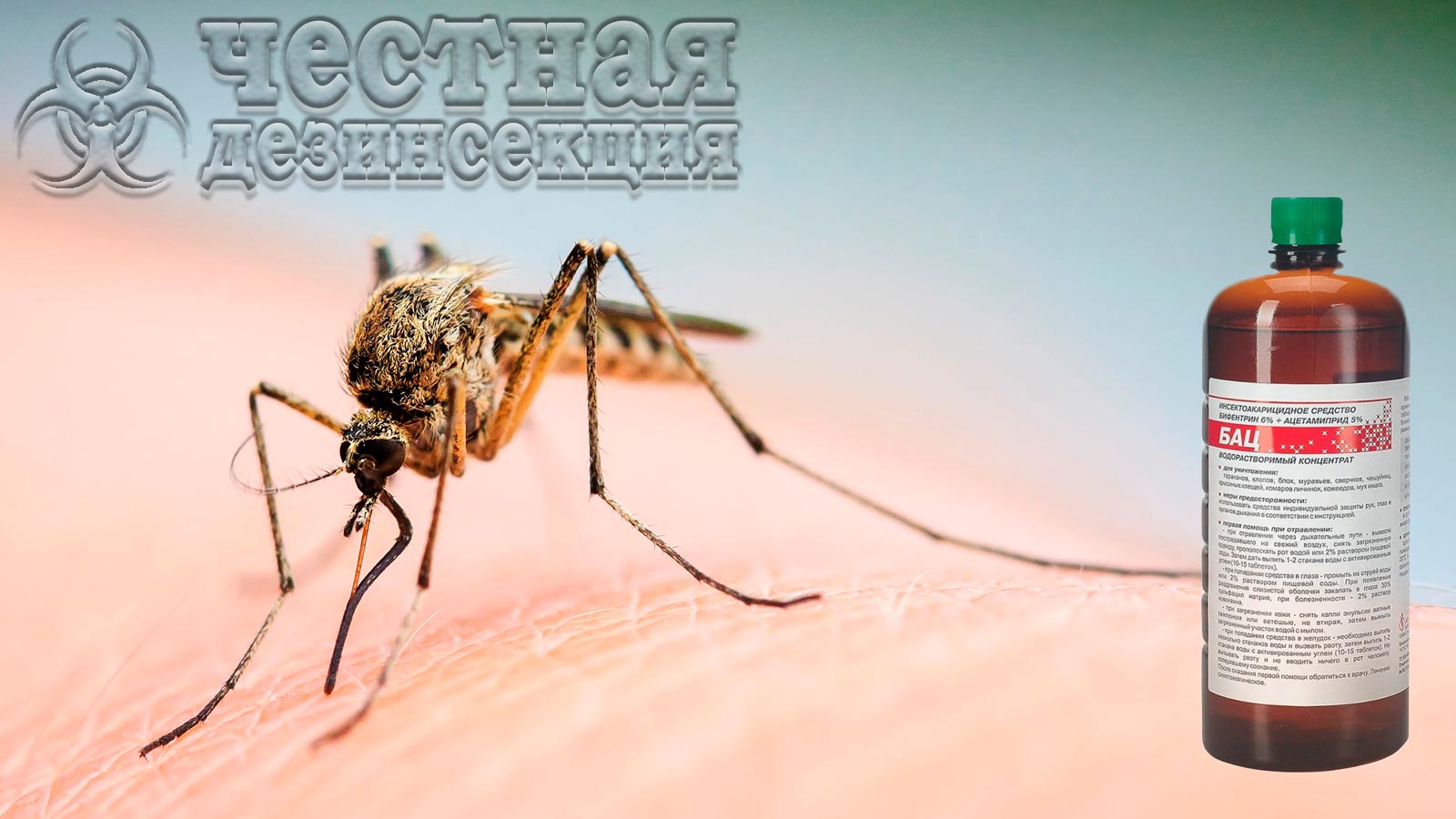 Инсектицид Бац от комаров